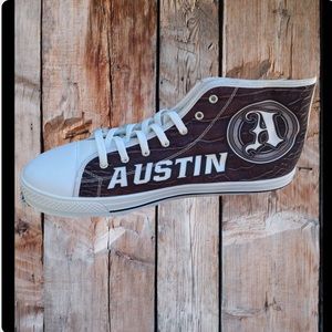 New in Box Hightop Shoes like converse Austin